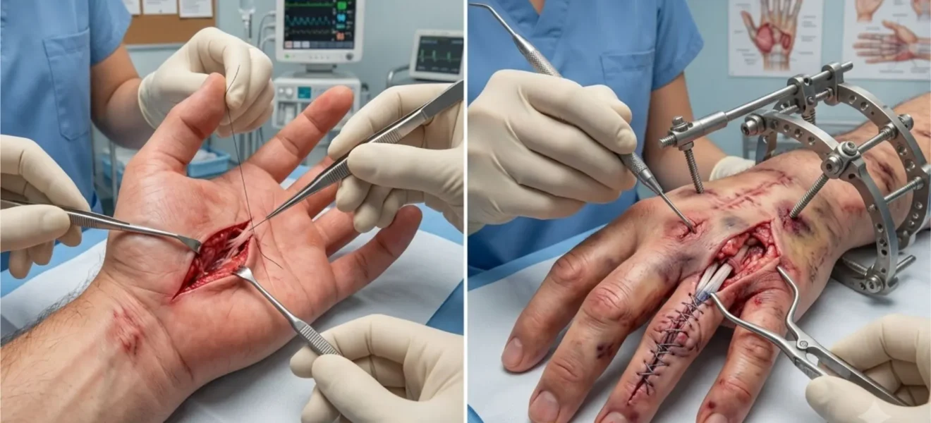 Hand, Nerve & Tendon Injuries